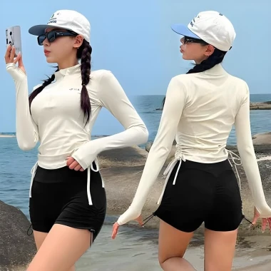 Bikini Nữ Liền Thân Dáng Váy Thể Thao - Đồ Bơi Kín Đáo Giá Rẻ 109k 20 Bikini Nữ Liền Thân Dáng Váy Thể Thao - Đồ Bơi Kín Đáo Giá Rẻ 109k 20