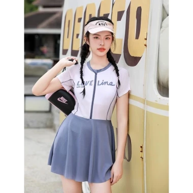 Bikini Nữ Liền Thân Dáng Váy Thể Thao - Đồ Bơi Kín Đáo Giá Rẻ 109k 27 Bikini Nữ Liền Thân Dáng Váy Thể Thao - Đồ Bơi Kín Đáo Giá Rẻ 109k 27