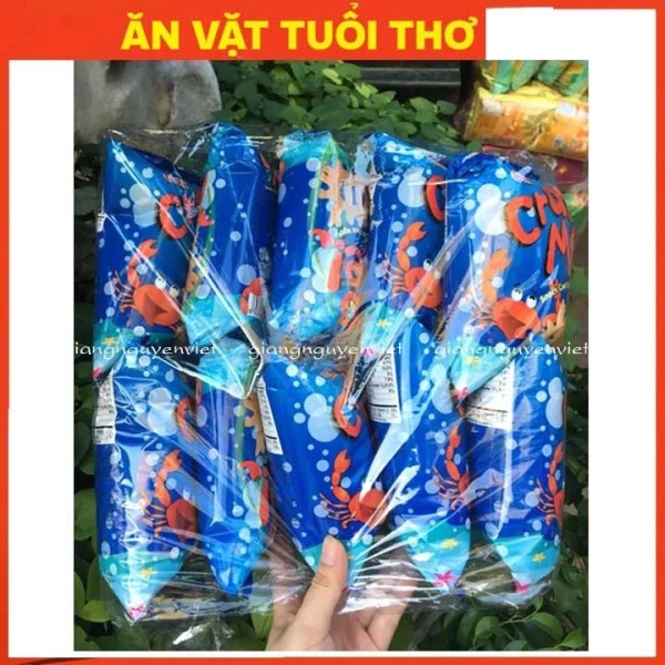 Hình ảnh sản phẩm Bim bim Oishi 10 gói 12g đủ vị giá rẻ - Snack Oishi chỉ 27900đ giảm từ 35433đ