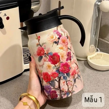 Bình Ấm Pha Trà Giữ Nhiệt 1500ml Họa Tiết Vintage Sang Trọng - Giảm Giá 194999đ 9 Bình Ấm Pha Trà Giữ Nhiệt 1500ml Họa Tiết Vintage Sang Trọng - Giảm Giá 194999đ 9