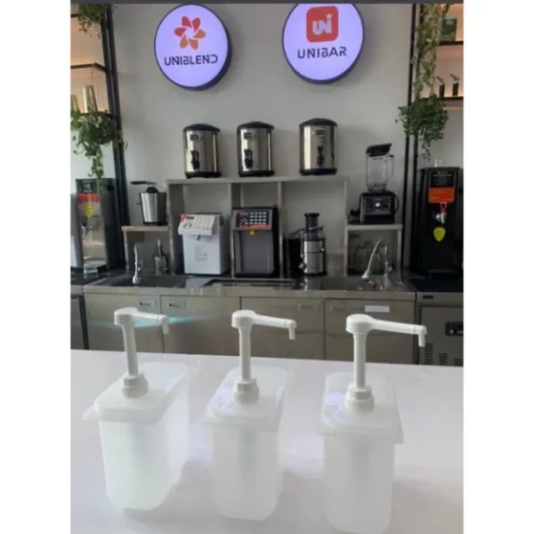 Hình ảnh sản phẩm Bình Bơm Nhựa Đựng Sữa Đặc Đường Cao Cấp 1L-2L Kèm Vòi 30ml Chất Lượng Giá 25k