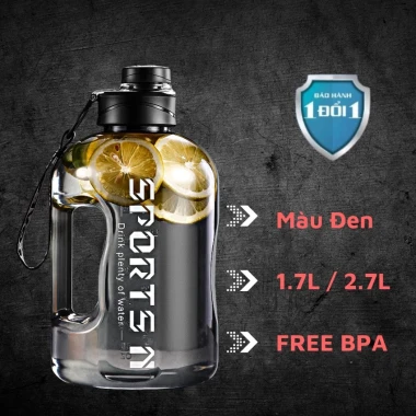Bình Đựng Nước Chịu Nhiệt 2.7L Quai Xách - Giảm Giá Còn 118539đ 6 Bình Đựng Nước Chịu Nhiệt 2.7L Quai Xách - Giảm Giá Còn 118539đ 6