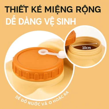 Bình đựng nước di động ngoài trời có chai đựng nước rửa tay, can đựng nước thích hợp dã ngoại phượt