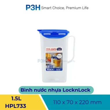 Bình đựng nước Lock&Lock 3L HAP607 giá rẻ chỉ 189k - Đựng nước trái cây an toàn 12
