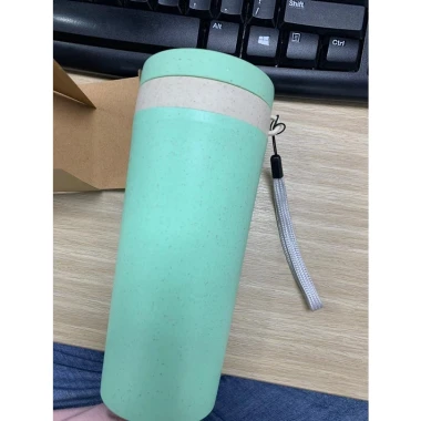 Bình Đựng Nước Lúa Mạch 330ml Có Dây Xách - In Logo - Giá Chỉ 39.000Đ 14