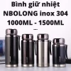 Bình giữ nhiệt 1500ml inox 304 giá rẻ nhất, giữ nóng lạnh lâu, chỉ 145k 2