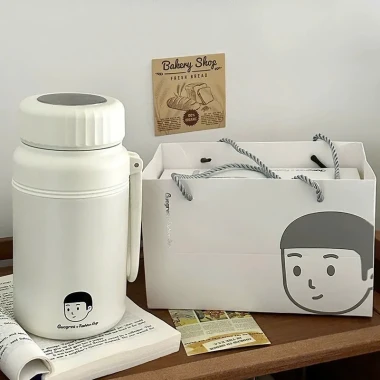 Bình Giữ Nhiệt 1L Giá Rẻ - Giảm 36%! 145k - Giữ Nhiệt Lâu, Phong Cách Hàn Quốc 6
