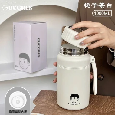 Bình Giữ Nhiệt 1L Giá Rẻ - Giảm 36%! 145k - Giữ Nhiệt Lâu, Phong Cách Hàn Quốc 8