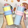 Bình Giữ Nhiệt 710ml Inox 316 Cao Cấp Có Ống Hút Và Quai Xách - Giảm 27500Đ 8