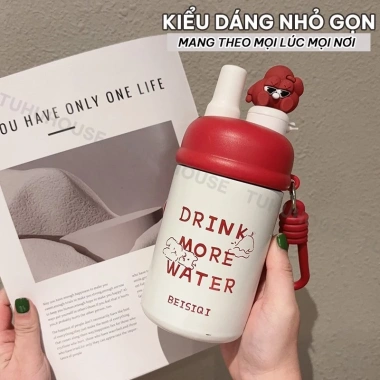 Bình giữ nhiệt BEISIQI 500ml inox 304 dây xách - Giảm giá còn 135k 3 Bình giữ nhiệt BEISIQI 500ml inox 304 dây xách - Giảm giá còn 135k 3