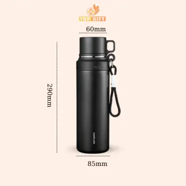 Bình giữ nhiệt BN1000 1000ml SUS316 quai xách tiện lợi - Khắc tên miễn phí chỉ 185k 5