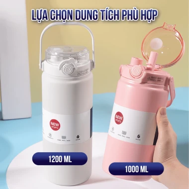 Bình Giữ Nhiệt Boss 1200ml Inox 316 Chất Lượng Cao Giảm Giá 3