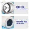 Bình Giữ Nhiệt Boss 1200ml Inox 316 Chất Lượng Cao Giảm Giá 8