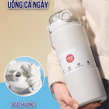 Bình giữ nhiệt Boss NIUMI 1200ml inox 316 thiết kế đơn giản - Giảm giá còn 170k 8 Bình giữ nhiệt Boss NIUMI 1200ml inox 316 thiết kế đơn giản - Giảm giá còn 170k 8