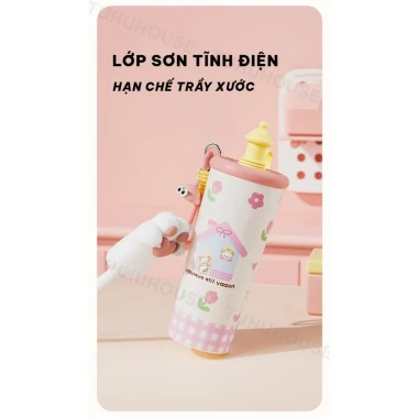 Bình giữ nhiệt BUBU 700ml ống hút inox 316 không gỉ giá chỉ 169k - Giảm 50k tại TUHUHOUSE 4 Bình giữ nhiệt BUBU 700ml ống hút inox 316 không gỉ giá chỉ 169k - Giảm 50k tại TUHUHOUSE 4
