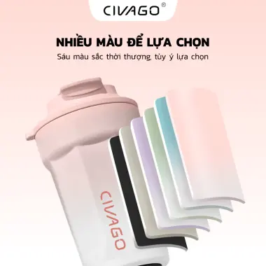 Bình Giữ Nhiệt CIVAGO 400ml Lót Gốm - Giảm 61k - Cốc Cafe Giữ Nhiệt Mini Giá Rẻ 219k 4