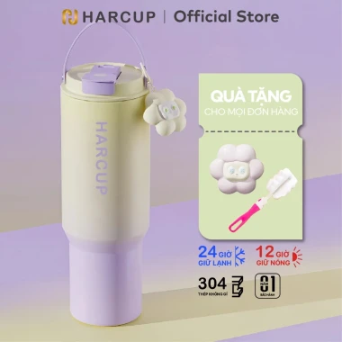 Bình Giữ Nhiệt Harcup 900ml Thép Không Gỉ 304 Chất Lượng Cao Giảm Giá 160k 2