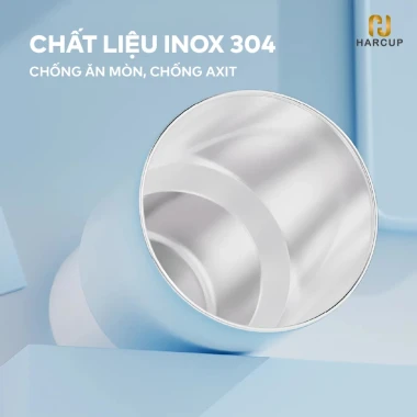Bình Giữ Nhiệt Harcup 900ml Thép Không Gỉ 304 Chất Lượng Cao Giảm Giá 160k 3