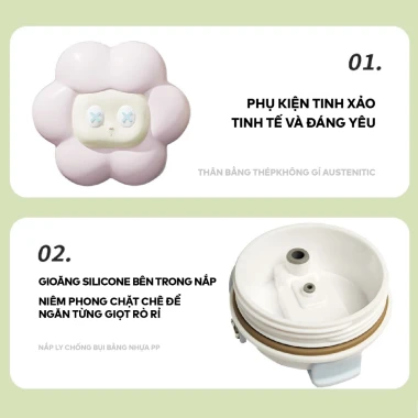 Bình Giữ Nhiệt Harcup 900ml Thép Không Gỉ 304 Chất Lượng Cao Giảm Giá 160k 5