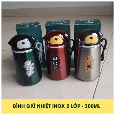 Bình Giữ Nhiệt Hình Gấu 300ml Cao Cấp - Giảm Giá Còn 81250đ 10 Bình Giữ Nhiệt Hình Gấu 300ml Cao Cấp - Giảm Giá Còn 81250đ 10