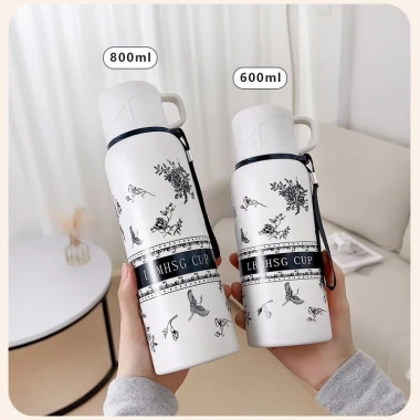 Bình Giữ Nhiệt Hoạt Hình 800ml/1000ml Có Quai Xách - Giảm 20% Chỉ 75900Đ 8