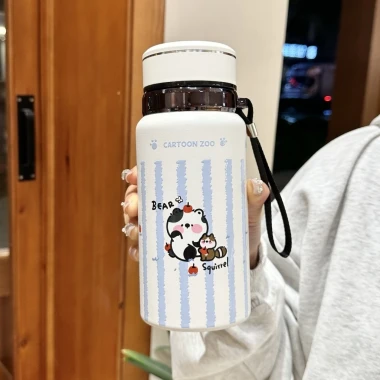 Bình Giữ Nhiệt Hoạt Hình 800ml/1000ml Có Quai Xách - Giảm 20% Chỉ 75900Đ 11