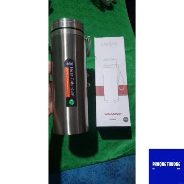 Bình Giữ Nhiệt Inox 304 2 Lớp 1500ml - Giữ Nhiệt 8H, Hàng VNXK Giá 105900đ 5 Bình Giữ Nhiệt Inox 304 2 Lớp 1500ml - Giữ Nhiệt 8H, Hàng VNXK Giá 105900đ 5