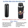 Bình Giữ Nhiệt Inox 304 500ml 1000ml Giá Rẻ Chỉ 40k - An Toàn Không Rỉ Thép 3