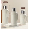 Bình giữ nhiệt inox 316 1500ml - 1000ml, giữ nhiệt 24h, có nắp và quai xách tiện lợi giá chỉ 169k 6
