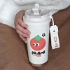 Bình giữ nhiệt inox 316 500ml in chữ Hán cá tính Nhân Vật Ka Tong Nấm - giữ nóng lâu, an toàn 4