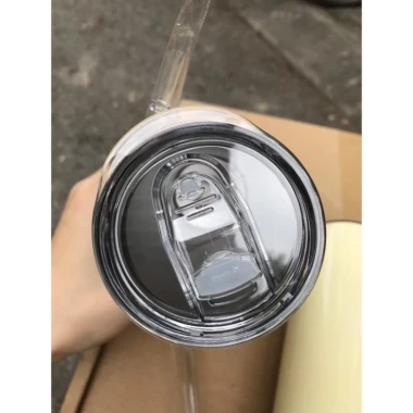 Bình giữ nhiệt inox 650ml 2 lớp chống va đập có vòi và nắp - Giảm 13000đ còn 65000đ 6
