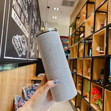 Bình giữ nhiệt INOX304 610ML đính đá sang trọng - Giảm giá còn 154990đ 12