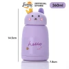 Bình giữ nhiệt mèo dễ thương SUNNY 360ml lõi thủy tinh cách nhiệt giá rẻ chỉ 29k 12