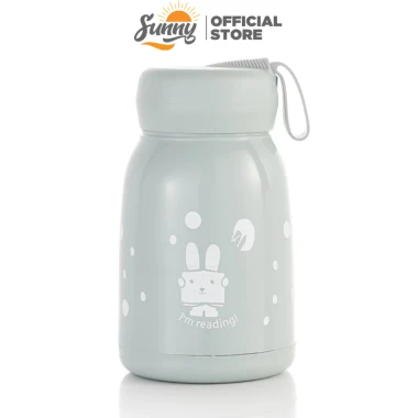 Bình giữ nhiệt mèo dễ thương SUNNY 360ml lõi thủy tinh cách nhiệt giá rẻ chỉ 29k 16