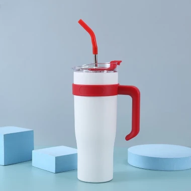 Bình Giữ Nhiệt Ôtô PITI 1250ml Inox 304 - Giảm 20% còn 150k! Tay Cầm & Ống Hút Tiện Lợi 11