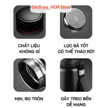Bình Giữ Nhiệt TAMIDI Inox 304 1000-1500ml Giá Rẻ - Đựng Nước Lỏng Chất Lượng Cao 8