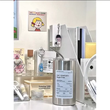 Bình Giữ Nhiệt Thép 304 Cute 600ml Có Ống Hút - Giá Shock Chỉ 66800đ 11 Bình Giữ Nhiệt Thép 304 Cute 600ml Có Ống Hút - Giá Shock Chỉ 66800đ 11