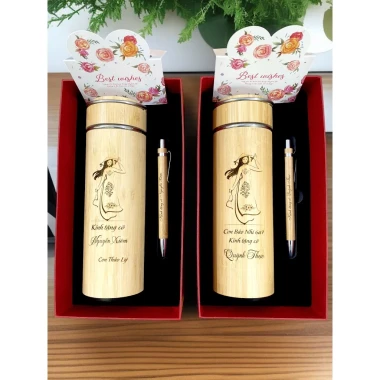 Bình giữ nhiệt Tre khắc logo - Quà tặng sinh thái ý nghĩa, giảm 20% còn 205000 đồng 4 Bình giữ nhiệt Tre khắc logo - Quà tặng sinh thái ý nghĩa, giảm 20% còn 205000 đồng 4
