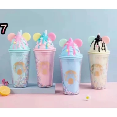 Bình Nước 2 Lớp Giữ Nhiệt Hình Kem Cute - Giảm 30% chỉ còn 99000đ 3