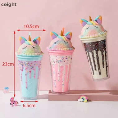 Bình Nước 2 Lớp Giữ Nhiệt Hình Kem Cute - Giảm 30% chỉ còn 99000đ 6