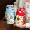 Bình Nước Cute Shin-chan 480ml - Giữ Nhiệt Inox 316, Có Ống Hút - Giảm 44k 2