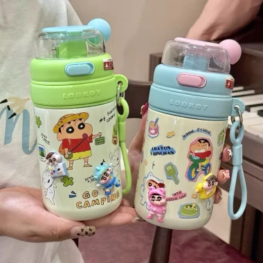 Bình Nước Cute Shin-chan 480ml - Giữ Nhiệt Inox 316, Có Ống Hút - Giảm 44k 7 Bình Nước Cute Shin-chan 480ml - Giữ Nhiệt Inox 316, Có Ống Hút - Giảm 44k 7