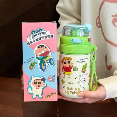 Bình Nước Cute Shin-chan 480ml - Giữ Nhiệt Inox 316, Có Ống Hút - Giảm 44k 12 Bình Nước Cute Shin-chan 480ml - Giữ Nhiệt Inox 316, Có Ống Hút - Giảm 44k 12