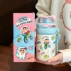 Bình Nước Cute Shin-chan 480ml - Giữ Nhiệt Inox 316, Có Ống Hút - Giảm 44k 13