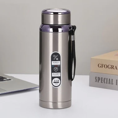 Bình nước giữ nhiệt 316 1 lít giá rẻ dây treo khay lọc trà giảm 14k còn 69k 2