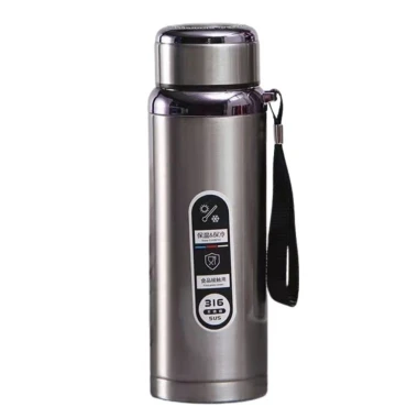Bình nước giữ nhiệt 316 1 lít giá rẻ dây treo khay lọc trà giảm 14k còn 69k 3