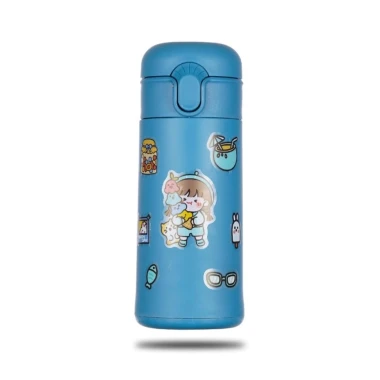 Bình nước giữ nhiệt 400ml có ống hút tặng kèm Sticker chất liệu lõi thủy tinh bọc nhựa cách nhiệt BN23 13 Bình nước giữ nhiệt 400ml có ống hút tặng kèm Sticker chất liệu lõi thủy tinh bọc nhựa cách nhiệt BN23 13