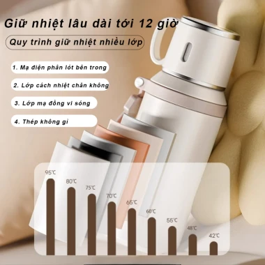 Bình nước giữ nhiệt 600ml Coktot TC601 inox 316 cao cấp, lọc trà, giữ nhiệt 6-8h, giá chỉ 180k 7 Bình nước giữ nhiệt 600ml Coktot TC601 inox 316 cao cấp, lọc trà, giữ nhiệt 6-8h, giá chỉ 180k 7