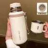 Bình nước giữ nhiệt 600ml Coktot TC601 inox 316 cao cấp, lọc trà, giữ nhiệt 6-8h, giá chỉ 180k 11