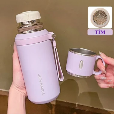Bình nước giữ nhiệt 600ml Coktot TC601 inox 316 cao cấp, lọc trà, giữ nhiệt 6-8h, giá chỉ 180k 13 Bình nước giữ nhiệt 600ml Coktot TC601 inox 316 cao cấp, lọc trà, giữ nhiệt 6-8h, giá chỉ 180k 13